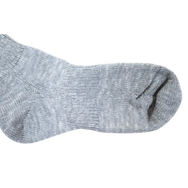 画像5: DELUXEWARE デラックスウエア DSK-001 DX.SOCKS 【24〜28cm】 ミリタリーソックス イギリス海軍 ベース コットン１００％ スラブ糸 ニッティング 編み上げ 日本製 ソックス 靴下 (5)