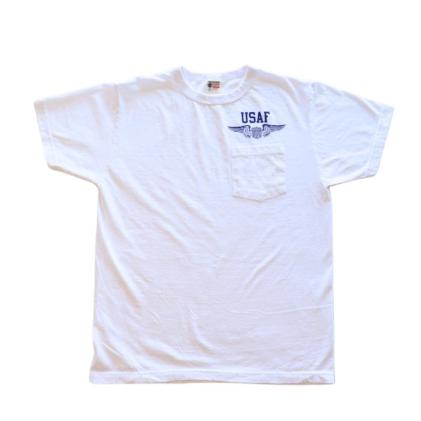 画像11: BUZZ RICKSON'S バズリクソンズ BR79579 S/S POCKET T-SHIRT U.S. AIR FORCE 半袖Tシャツ USAF ポケットT ミリタリーデザイン Made in USA (11)