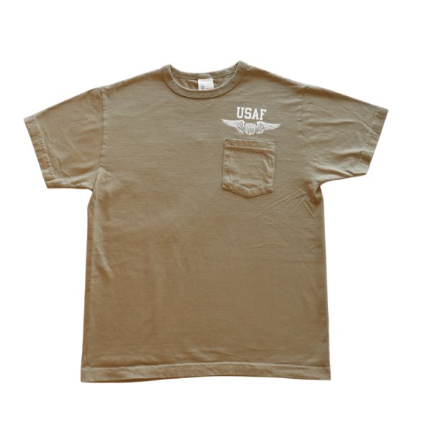 画像4: BUZZ RICKSON'S バズリクソンズ BR79579 S/S POCKET T-SHIRT U.S. AIR FORCE 半袖Tシャツ USAF ポケットT ミリタリーデザイン Made in USA (4)