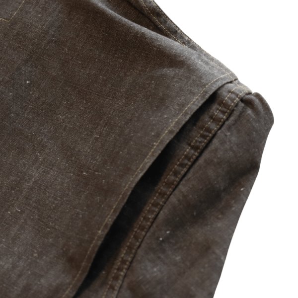 画像13: Mister Freedom×SUGAR CANE ミスターフリーダム×シュガーケーン SC15704 NOS Brown Chambray ”WILD CAT” Zip Jacket ワイルドキャット ジップジャケット エルボパッチ Mada in USA  (13)