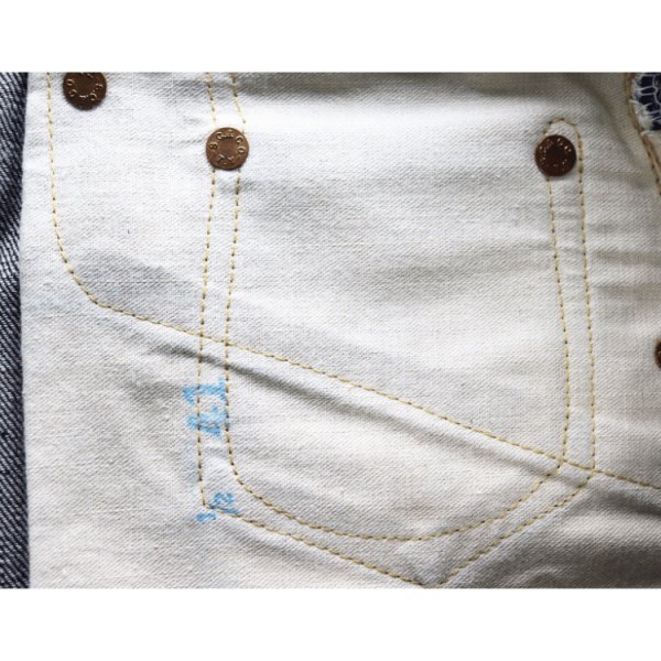 画像9: SUGAR CANE SC49001 Super “Denim” Collectibles #01 14oz. BLUE DENIM OVERALLS “S1945” MODEL  1945年後期モデル復刻！大戦モデル ブルーデニムウエストオーバーオールス  デニムパンツ ジーンズ ノンウォッシュ リジット 東洋エンタープライズ (9)