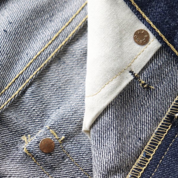 画像5: SUGAR CANE SC49001 Super “Denim” Collectibles #01 14oz. BLUE DENIM OVERALLS “S1945” MODEL  1945年後期モデル復刻！大戦モデル ブルーデニムウエストオーバーオールス  デニムパンツ ジーンズ ノンウォッシュ リジット 東洋エンタープライズ (5)