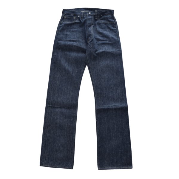 画像2: SUGAR CANE SC49001 Super “Denim” Collectibles #01 14oz. BLUE DENIM OVERALLS “S1945” MODEL  1945年後期モデル復刻！大戦モデル ブルーデニムウエストオーバーオールス  デニムパンツ ジーンズ ノンウォッシュ リジット 東洋エンタープライズ (2)