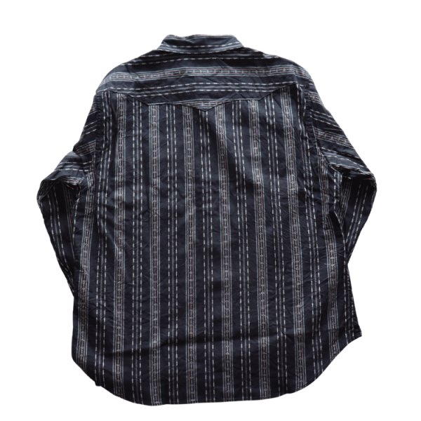 画像19: SUGAR CANE シュガーケーン SC29463 NATIVE AMERICAN DOBBY STRIPE L/S WESTERN SHIRT ネイティブアメリカドビーストライプ長袖ウエスタンシャツ 東洋エンタープライズ (19)
