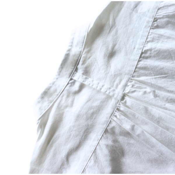 画像12: ORGUEIL オルゲイユ OR-5117 Rebuild White Shirt リビルドホワイトシャツ ブロードシャツ 二重仕様のカフス ワークシャツ ドレスシャツ 長袖シャツ long sleeve 前開き仕様Cotton100% 日本製 (12)