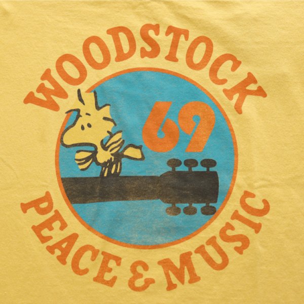 画像6: TOYS McCOY トイズマッコイ TMC2521 SNOOPY TEE WOODSTOCK 69 " PEACE & MUSIC " スヌーピーTシャツ ウッドストック 1969年WOODSTOCK 半袖Tシャツ (6)