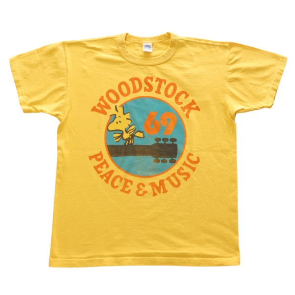 画像4: TOYS McCOY トイズマッコイ TMC2521 SNOOPY TEE WOODSTOCK 69 " PEACE & MUSIC " スヌーピーTシャツ ウッドストック 1969年WOODSTOCK 半袖Tシャツ (4)