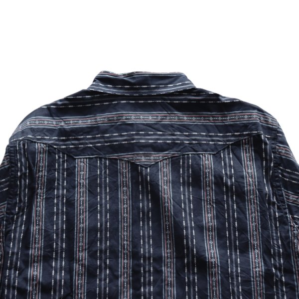画像20: SUGAR CANE シュガーケーン SC29463 NATIVE AMERICAN DOBBY STRIPE L/S WESTERN SHIRT ネイティブアメリカドビーストライプ長袖ウエスタンシャツ 東洋エンタープライズ (20)