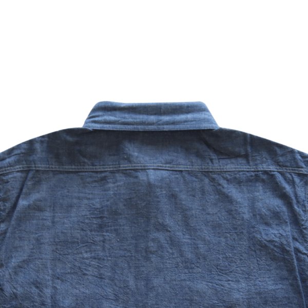 画像9: BUZZ RICKSON'S バズリクソンズ BR35856  BLUE CHAMBRAY WORK SHIRT  ブルーシャンブレーワークシャツ デニムブラウス  シャンブレーシャツ ショートスリーブ 1950年代 米海軍 (9)