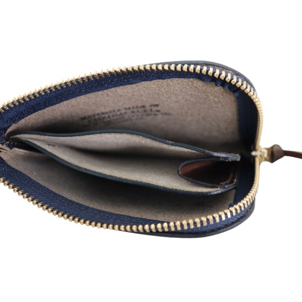 画像14: ART BROWN アートブラウン ジッパーウォレットS  クロムエクセルレザー VGW00106AB 財布 leather L字ファスナー ホーウィン社クロムエクセル　日本製 Made in JAPAN (14)