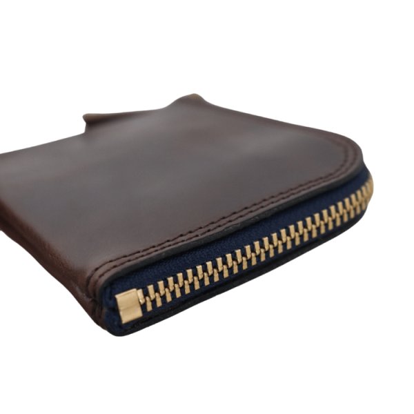 画像11: ART BROWN アートブラウン ジッパーウォレットS  クロムエクセルレザー VGW00106AB 財布 leather L字ファスナー ホーウィン社クロムエクセル　日本製 Made in JAPAN (11)