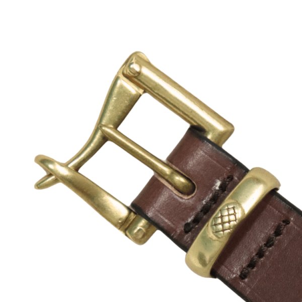 画像14: ARTBROWN アートブラウン NDB33002AB HARD BENDS LEATHER FIREMAN BELT ハード べンズレザー ファイヤーマンベルト 消防士 消防ホースクイックリリース UKサドルレザー 牛革 日本製 madeinjapan (14)