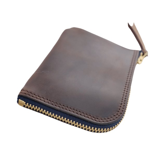 画像12: ART BROWN アートブラウン ジッパーウォレットS  クロムエクセルレザー VGW00106AB 財布 leather L字ファスナー ホーウィン社クロムエクセル　日本製 Made in JAPAN (12)