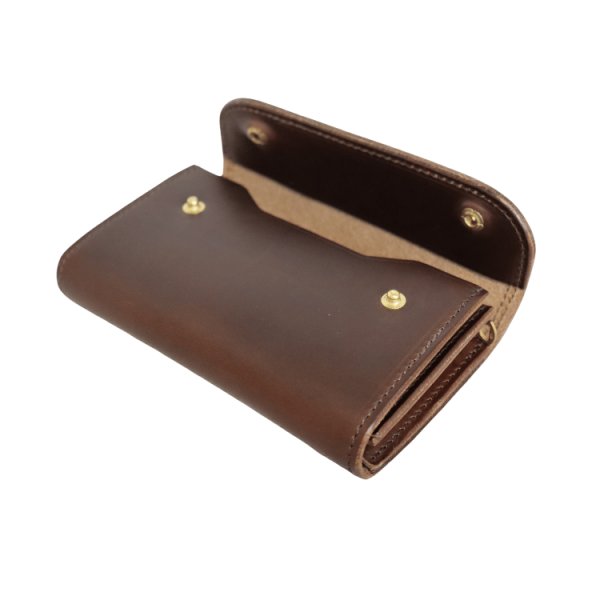 画像15: ART BROWN アートブラン Middle Wallet Horween Chromexcel ミドルウォレット  ホーウィン クロムエクセル VGW00086AB 財布 leather 革製品 (15)