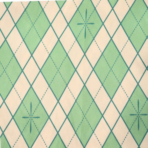 画像10: SAMURAI JEANS サムライジーンズ SSA25-01 蛇アーガイル総柄シャツ 業平菱アーガイル柄レーヨン オーガニック綿サテン生地 貝ボタン 日の丸ネーム ワンウォッシュ 半袖シャツ madeinjapan 日本製 (10)