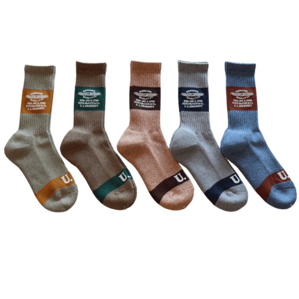 画像2: TOYS McCOYトイズマッコイ SOCKS, CUSHON SOLE TMA2517 靴下 footwear グッズ (2)