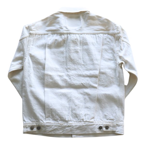 画像5: SUGAR CANE シュガーケーン SC15720 SUGAR CANE 13oz. WHITE DENIM JACKET 1953 MODEL　STANDARD DENIM（スタンダードデニム）2nd（セカンド）ホワイトデニム ジャケット (5)