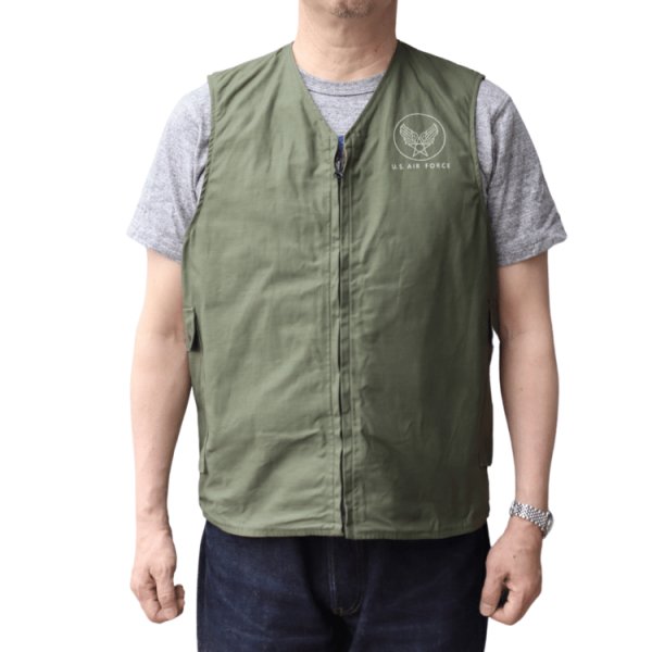画像4: BUZZ RICKSON'S バズリクソンズ BR15693 / Type E-1 VEST “CIVILIAN MODEL”タイプE-1 シビリアン モデル ミリタリーベスト (4)