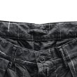 画像5: STUDIO D'ARTISAN ステュディオダルチザン 1900 KYOUTO BLACK DYEING KASURI SHORTS 京黒紋付染 絣 ショート パンツ 「究極の黒」Made in JAPAN (5)