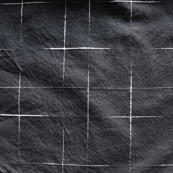 画像12: STUDIO D'ARTISAN ステュディオダルチザン 1900 KYOUTO BLACK DYEING KASURI SHORTS 京黒紋付染 絣 ショート パンツ 「究極の黒」Made in JAPAN 日本製 (12)