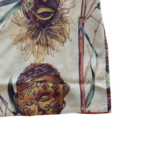 画像8: SUN SURF サンサーフ SS39481 SUN SURF SPECIAL EDITION “BATTLE MASK” ハワイアンシャツ アロハシャツ バトルマスク 半袖 日本製 made in japan (8)