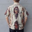 画像3: SUN SURF サンサーフ SS39481 SUN SURF SPECIAL EDITION “BATTLE MASK” ハワイアンシャツ アロハシャツ バトルマスク 半袖 日本製 made in japan (3)