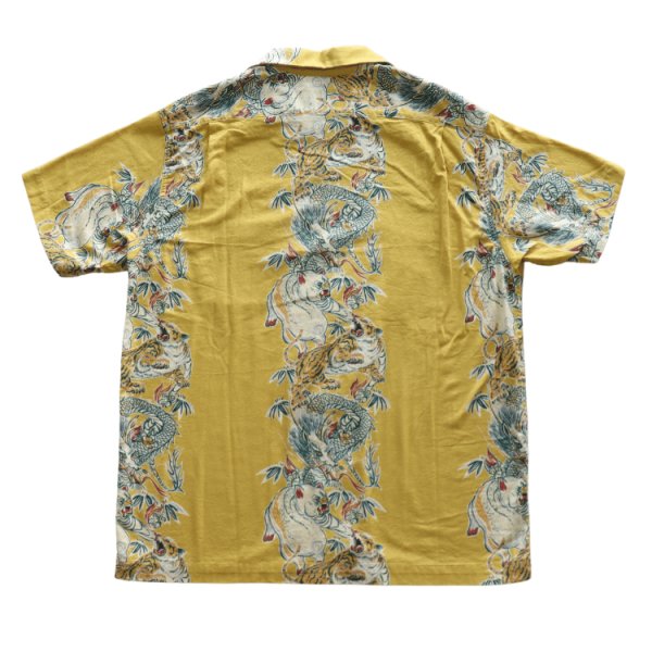 画像12: STUDIO D'ARTISAN ステュディオダルチザン トルネード豚アロハシャツ 1950年代 ヴィンテージアロハシャツ トルネードタイガー トルネード豚 Made in JAPAN (12)