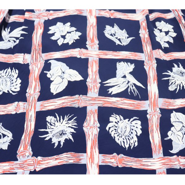 画像13: SUN SURF サンサーフ SS39419 RAYON HAWAIIAN SHIRT “ISLAND PLANTS” レーヨンハワイアンシャツ  カメハメハ・ガーメント アイランドプランツ 半袖 日本製 made in japan (13)