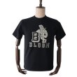 画像2: JELADO/ジェラード AB11209 JELADO”ATHLETIC BRAND”/ジェラード”アスレチックブランド” Bloom Tee/ブルームTee 2025SSコレクションTシャツ フロッキープリント コットン100% (2)