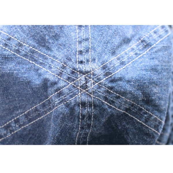 画像7: BUZZ RICKSON'S バズリクソンズ BR02850 HAT, WORKING, DENIM VINTAGE WASHED STENCIL  ARMY デニムハット Hell on Wheels 地獄の車輪 第2機甲師団 U.S. ARMYミリタリー グッズ ハット 帽子 (7)