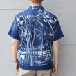 画像3: SUN SURF サンサーフ DK39452 DUKE KAHANAMOKU INDIGO COTTON HAWAIIAN SHIRT “COCONUT PALM & DIAMONDHEAD”ココナッツパーム＆ダイヤモンドヘッド ハワイアンシャツ アロハシャツ 半袖 日本製 made in japan (3)