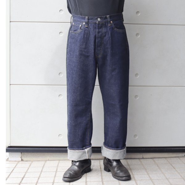 画像2: JELADO ジェラード JP94313 55Denim 313XX Denim Pants STANDARD COLLECTION 白タグ ホワイトタグデニム ジーパン LASTRESORT DENIM 伝家の宝刀 1950年代 made in japan 国産ジーンズ 5pocket 5ポケット (2)