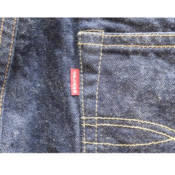画像20: JELADO ジェラード JP94313 55Denim 313XX Denim Pants STANDARD COLLECTION 白タグ ホワイトタグデニム ジーパン LASTRESORT DENIM 伝家の宝刀 1950年代 made in japan 国産ジーンズ 5pocket 5ポケット (20)