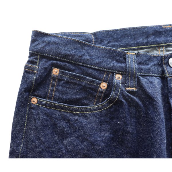 画像7: JELADO ジェラード JP94313 55Denim 313XX Denim Pants STANDARD COLLECTION 白タグ ホワイトタグデニム ジーパン LASTRESORT DENIM 伝家の宝刀 1950年代 made in japan 国産ジーンズ 5pocket 5ポケット (7)