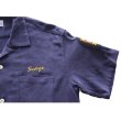 画像7: BUZZ RICKSON'S バズリクソンズ BR39510 U.S. NAVY RAYON LINEN OPEN SHIRT with CHAIN EMBROIDERED 1950年代 アメリカ海軍 駆逐艦 DD-574ジョン・ロジャース 退役軍人局パッチ レーヨンリネン オープンシャツ (7)