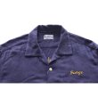 画像6: BUZZ RICKSON'S バズリクソンズ BR39510 U.S. NAVY RAYON LINEN OPEN SHIRT with CHAIN EMBROIDERED 1950年代 アメリカ海軍 駆逐艦 DD-574ジョン・ロジャース 退役軍人局パッチ レーヨンリネン オープンシャツ (6)