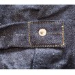 画像17: CUSHMAN  クッシュマン 21393 13.5oz. XX DENIM FIRST MODEL 1st Type Gジャン デニムジャケット CUSHMANオリジナルタックボタン 山羊革パッチ 鉄製2本針SOLIDE針刺しバックル ONE WASH ワンウォッシュ (17)