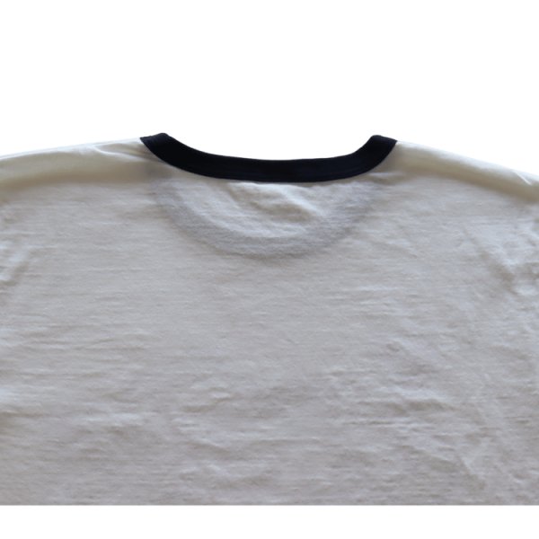 画像11: STUDIO D'ARTISAN ステュディオダルチザン 8177 “リンガープリントTシャツ” アメカジ  Tシャツ リンガーTシャツ 半袖Tシャツ トップス コットン１００％ MADE IN JAPAN 日本製 (11)