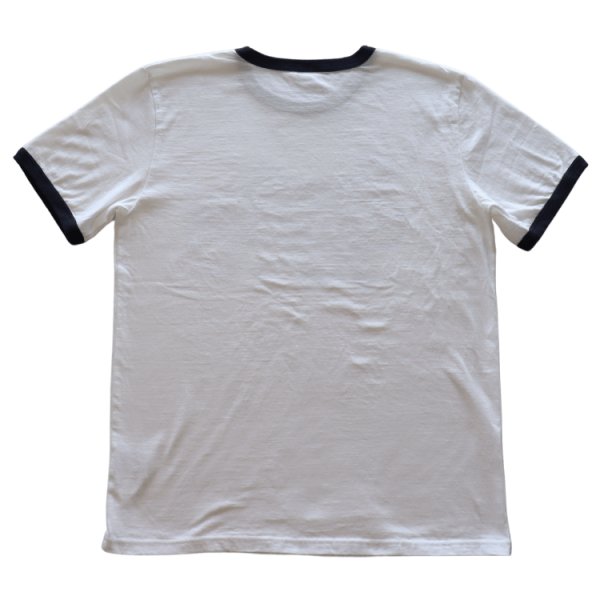 画像10: STUDIO D'ARTISAN ステュディオダルチザン 8177 “リンガープリントTシャツ” アメカジ  Tシャツ リンガーTシャツ 半袖Tシャツ トップス コットン１００％ MADE IN JAPAN 日本製 (10)