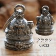 画像10: KC's ケイシイズ GUARDIAN BELL 〜ガーディアンベル〜 グレネード バイカーエンジェル 3B ウィング オブ フリーダム ムスタング ハウリング ウルフ スコーピオン ライド トゥ リブ クラウン ココペリ ピース ゴーストライダー ルート66 ホーリークロス お守り   (10)