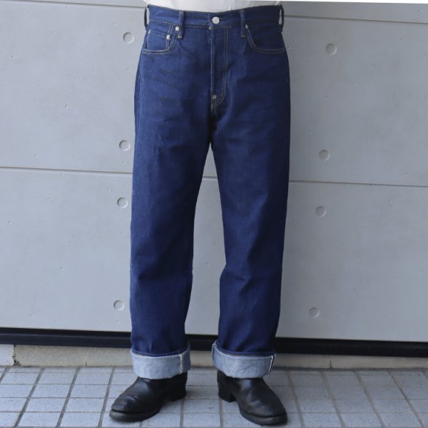 画像2: STUDIO D'ARTISAN ステュディオダルチザン SD-DO1 15oz天然藍レギュラーストレート   ファーストモデル ヴィンテージ仕様 セルヴィッジ・ジーンズ 徳島蓼正藍 カセ染め日本製 madeinjapan (2)