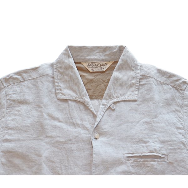 画像6: JELADO/ジェラード SG12122 JELADO Vincent Shirt / ジェラード ヴィンセント シャツ  1950年代 SIRGUYブランド コットンリネンハケメシャンブレー生地 刷毛目 夏らしい淡い色合い 夏のコーディネート 日本製 (6)