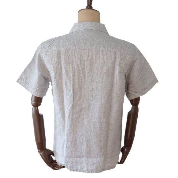 画像4: JELADO/ジェラード SG12122 JELADO Vincent Shirt / ジェラード ヴィンセント シャツ  1950年代 SIRGUYブランド コットンリネンハケメシャンブレー生地 刷毛目 夏らしい淡い色合い 夏のコーディネート 日本製 (4)