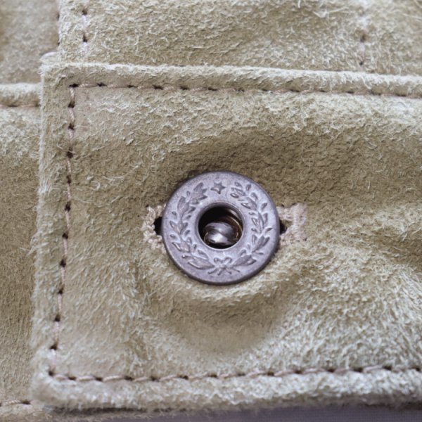 画像8: Y'2 LEATHER ワイツーレザー HSB-140-T-SE HORSE ROUGHOUT WWII TYPE JEAN JACKET ~ Spring Edition ~ ホーススエード 大戦モデル春限定カラー Gジャン ラフアウトレザー rough out leather レザージャケット 天然 馬革 本革 日本製 madeinjapan (8)