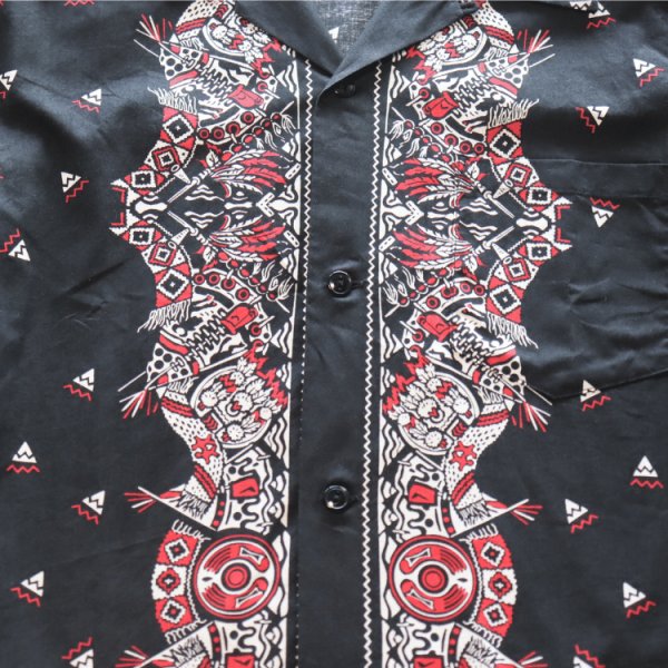 画像10: SUGAR CANE シュガーケーン SC39466 NATIVE AMERICAN BANDANA PRINT OPEN SHIRT ネイティブアメリカンバンダナプリントオープンシャツ 1960年代インディアンモチーフ 東洋エンタープライズ (10)