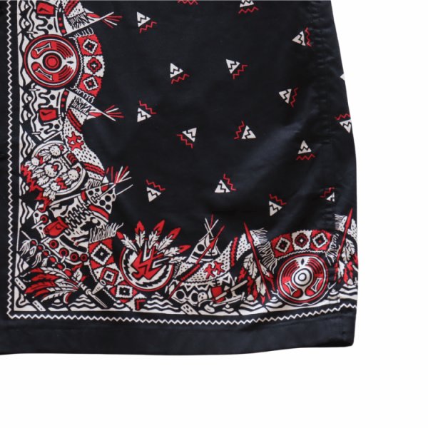 画像7: SUGAR CANE シュガーケーン SC39466 NATIVE AMERICAN BANDANA PRINT OPEN SHIRT ネイティブアメリカンバンダナプリントオープンシャツ 1960年代インディアンモチーフ 東洋エンタープライズ (7)
