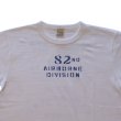 画像5: BUZZ RICKSON'S バズリクソンズ BR79564 SLUB YARN T-SHIRT "82nd AIRBORNE DIV."スラブヤーン Tシャツ 丸胴ボディ 天竺ニット プリントTシャツ ステンシル仕上げ ミリタリー コットン100％ 日本製 (5)