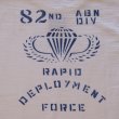 画像11: BUZZ RICKSON'S バズリクソンズ BR79564 SLUB YARN T-SHIRT "82nd AIRBORNE DIV."スラブヤーン Tシャツ 丸胴ボディ 天竺ニット プリントTシャツ ステンシル仕上げ ミリタリー コットン100％ 日本製 (11)