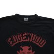 画像5: CUSHMAN クッシュマン RECYCLE COTTON TEE "RED DEVILS" 26864 リサイクルコットンT レッドデビルス 丸胴天竺Tシャツ バインダー仕上げ 半袖Tシャツ コットン100％ 40番双糸(リサイクル糸) 日本製 (5)