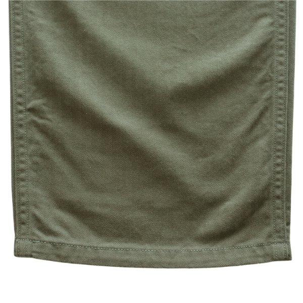 画像12: JELADO ジェラード CT03347 CM47 HBT Baker Pants 1947年 ヘリンボーンツイル ベイカーパンツ パン職人 ファティーグパンツ M-47パンツ 米軍 尿素ボタン しっかりとした肉感 ミリタリーパンツ (12)